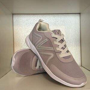 Vionic Shayma Mauve Pink Mesh Sneakers Orthopedic Wide Fit Comfort Everyday